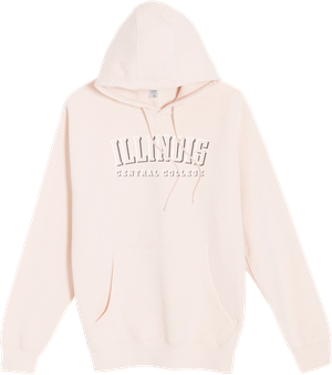 SWEATSHIRT HOODED PREMIUM SHADOW TEXT